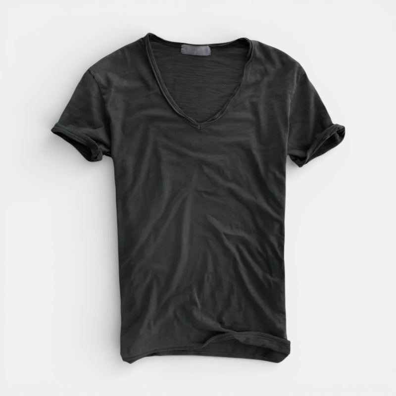 Michael Sydney men's ultra-soft basic t-shirt, front view