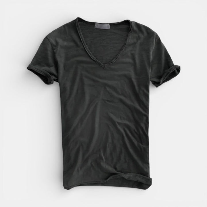 Michael Sydney men's ultra-soft basic t-shirt, front view