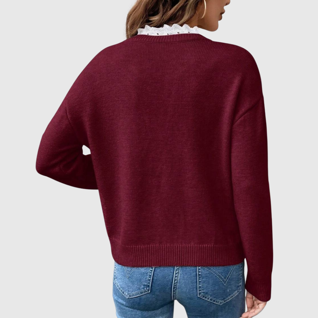 Vicki™ | Elegant Detail Top