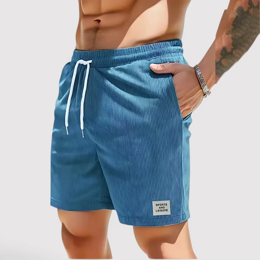 Michael Sydney men's comfort shorts, front view