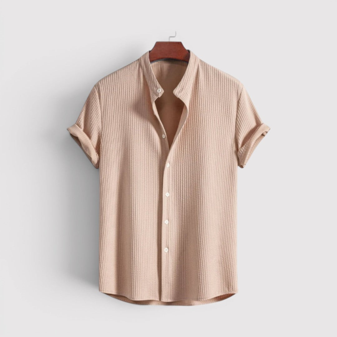 Michael Sydney men's short sleeve shirt, front view