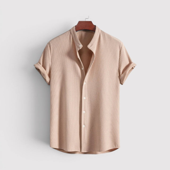 Michael Sydney men's short sleeve shirt, front view