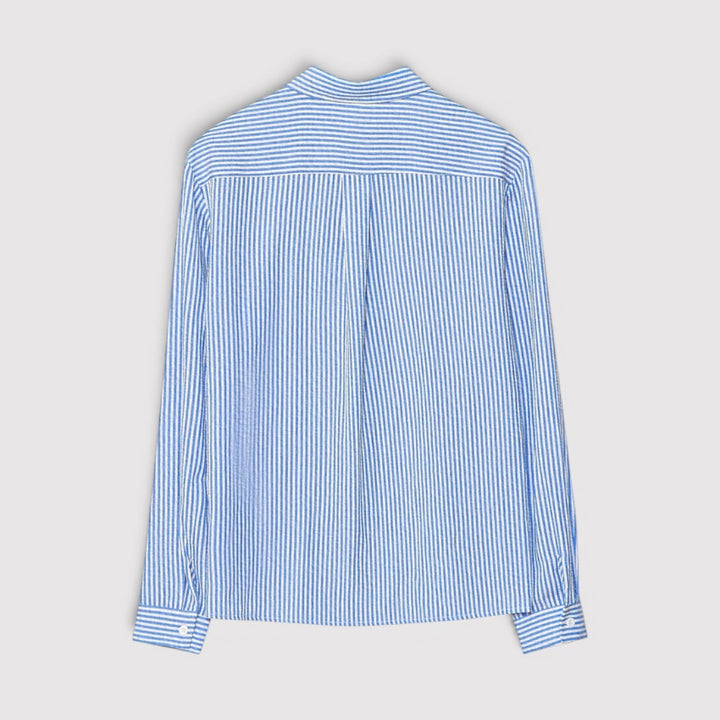 Michael Sydney men's striped shirt, front view