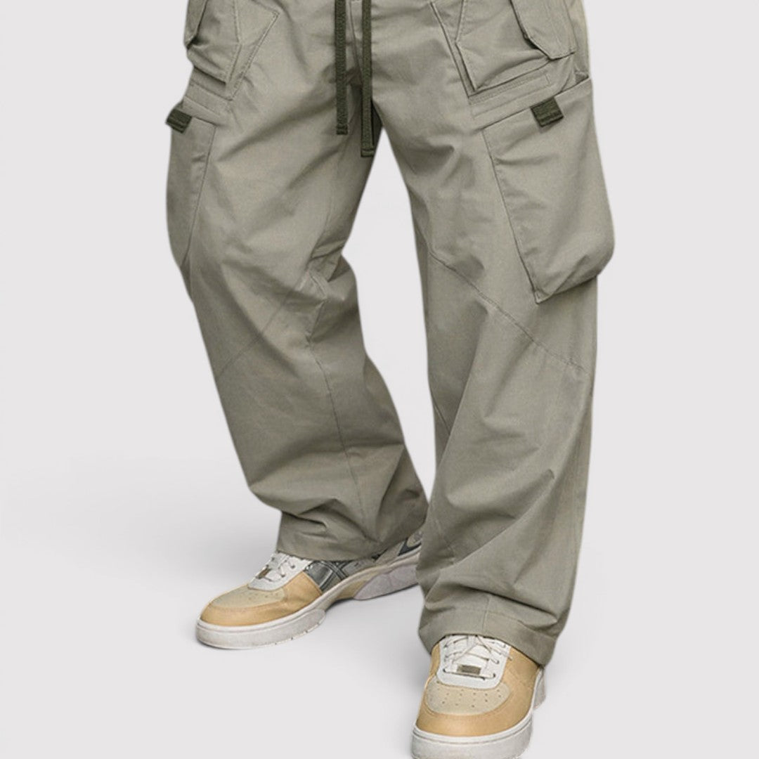 Michael Sydney men's cargo pants, front view