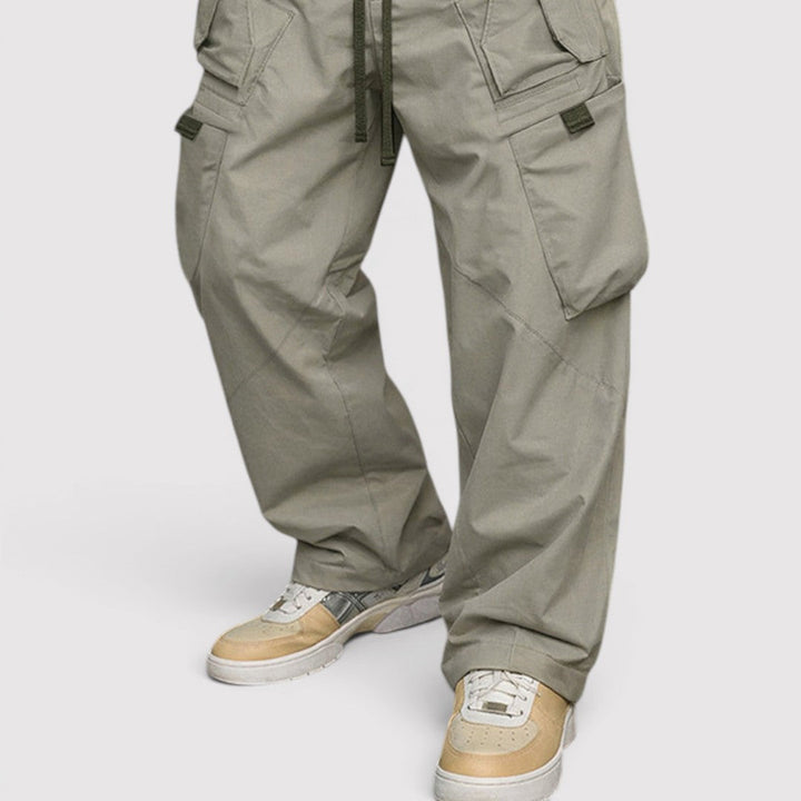 Michael Sydney men's cargo pants, front view