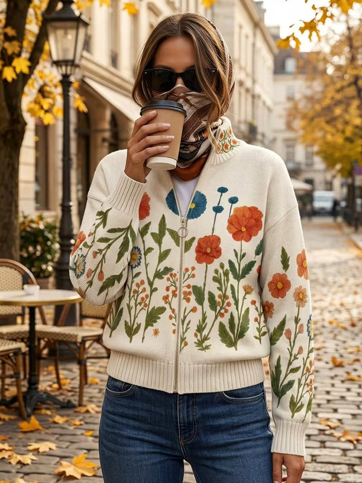 Arlene™ | Cardigan with Summer Meadow