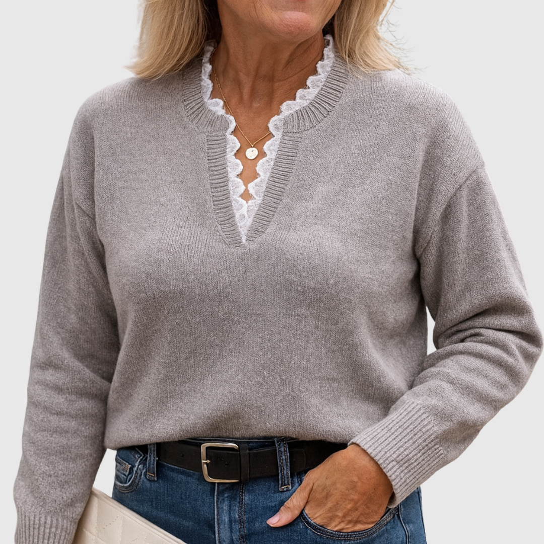 Vicki™ | Elegant Detail Top