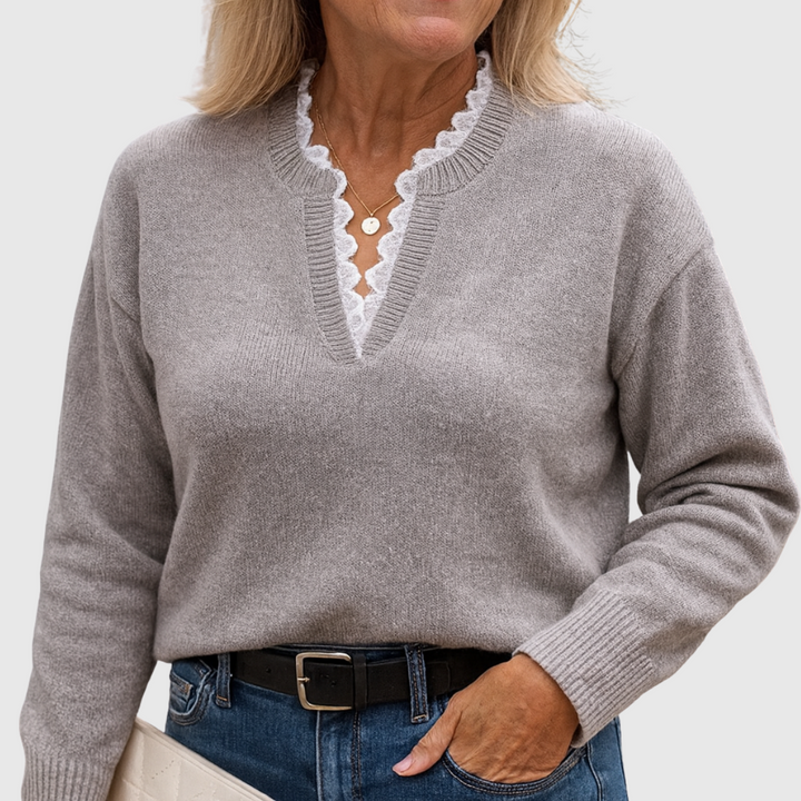 Vicki™ | Elegant Detail Top