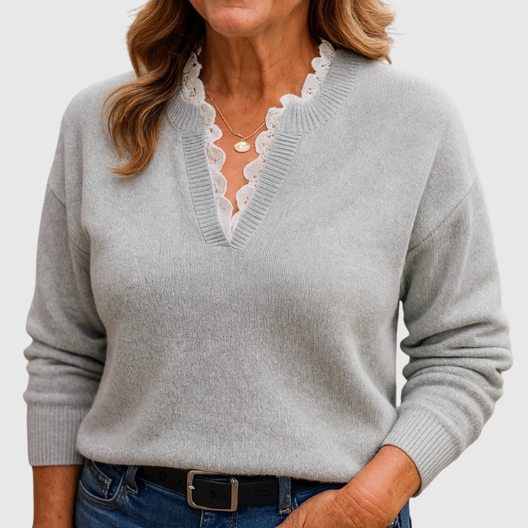 Vicki™ | Elegant Detail Top