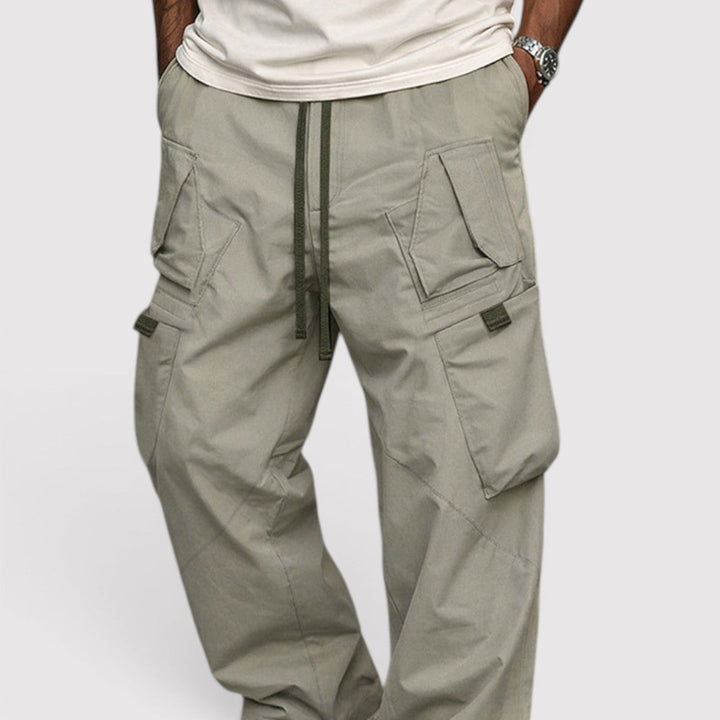 Michael Sydney men's cargo pants, front view