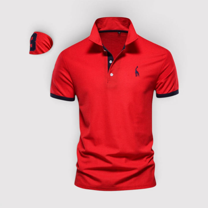 Michael Sydney men's polo shirt, front view