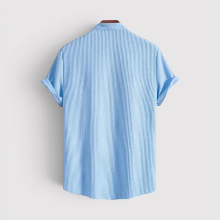 Michael Sydney men's short sleeve shirt, front view