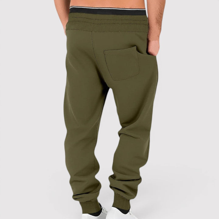 Michael Sydney men's trackpants, front view
