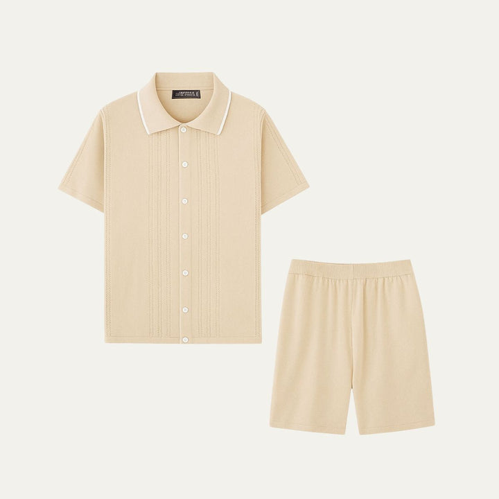 Michael Sydney men's summer set, front view