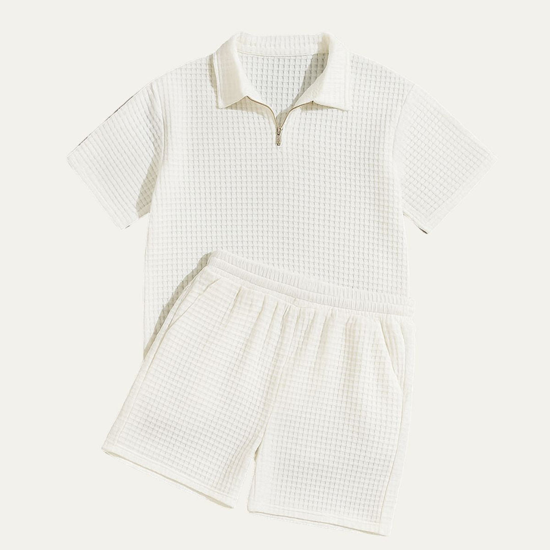 Michael Sydney men's summer set, front view