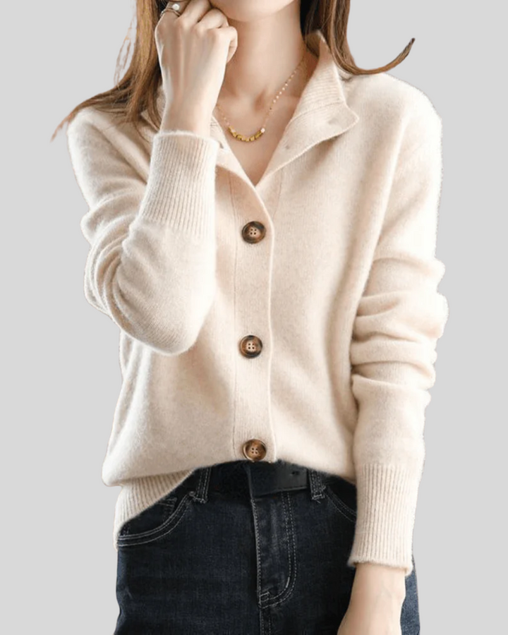 Roxanne™ | Retro Button Cardigan