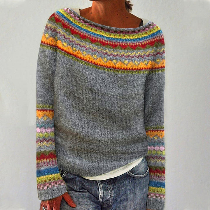 Sonja™ | Retro Nordic Jumper