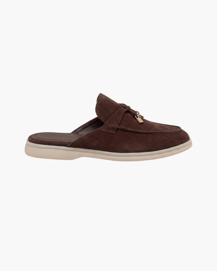 Michael Sydney men's mules Brown, front view