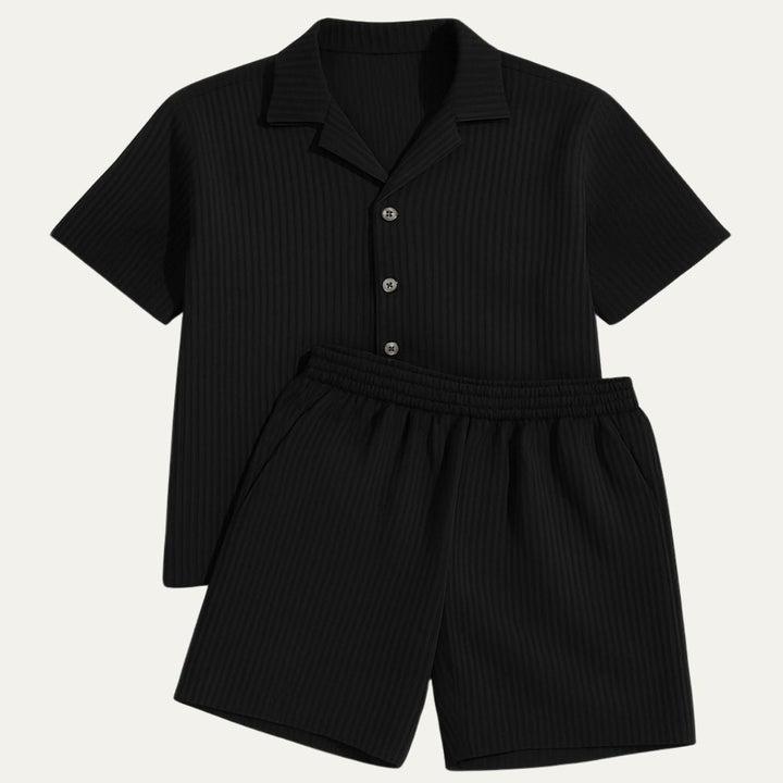 Michael Sydney men's summer set, front view