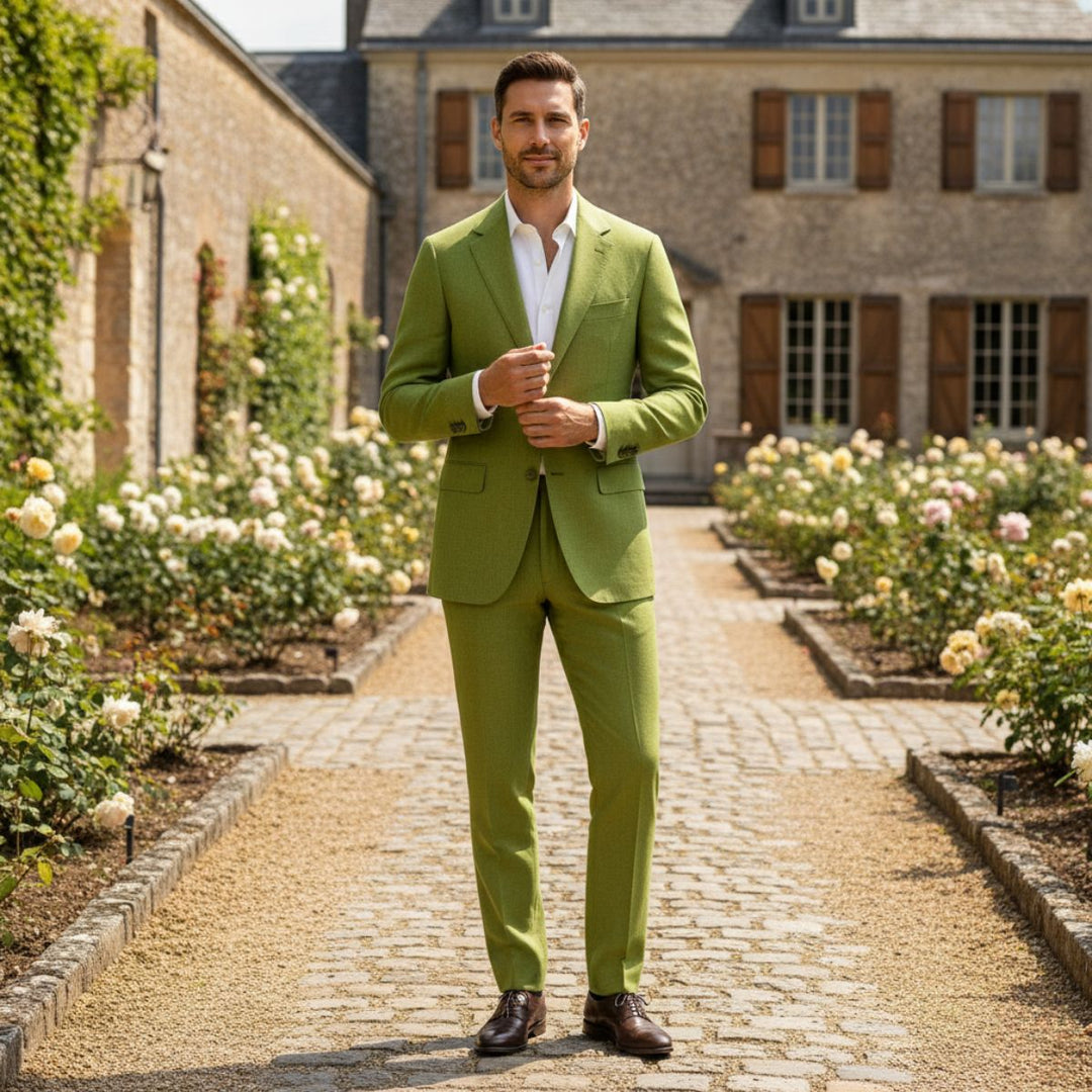 Michael Sydney men's summer set, front view
