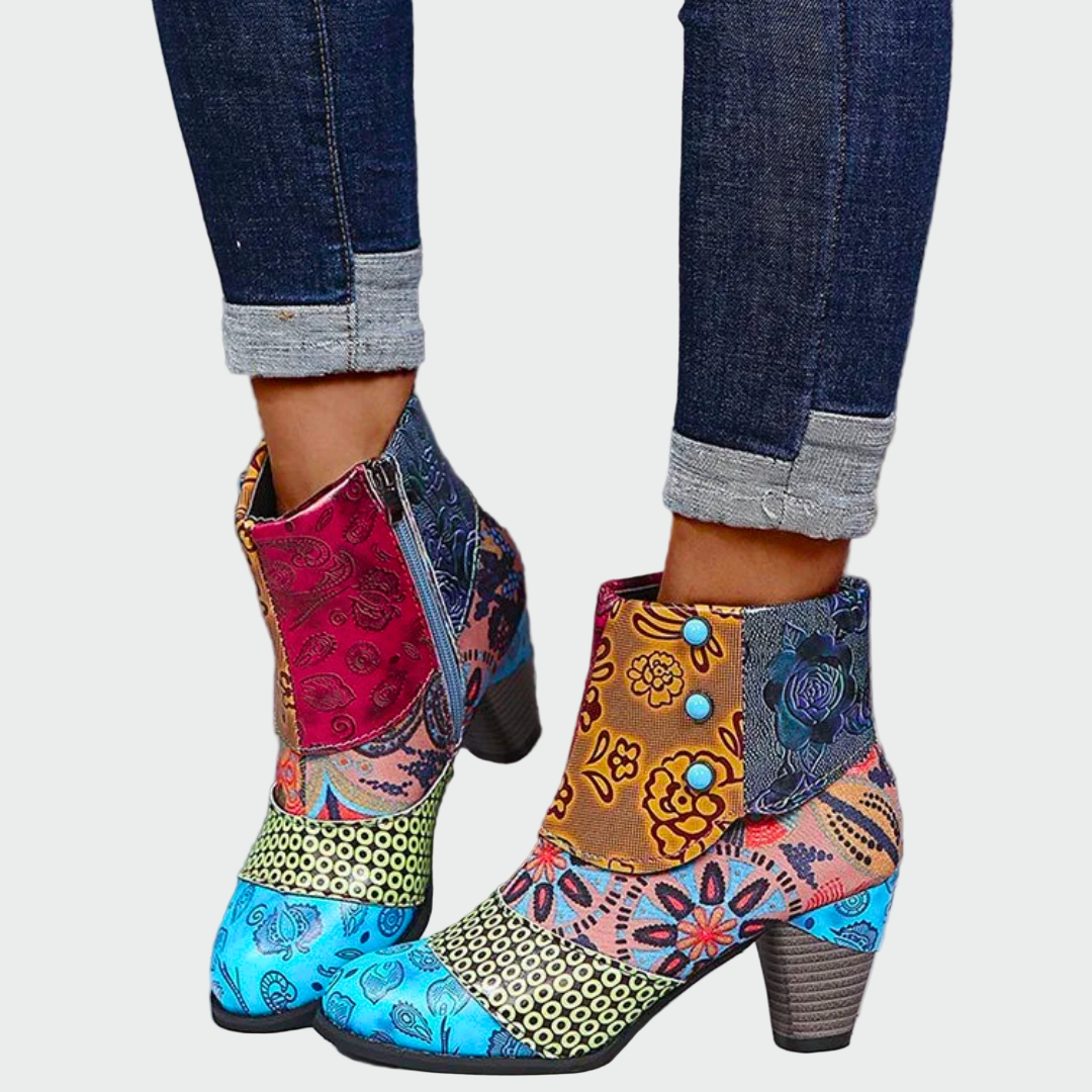 Isabelle™ | Boho-Chic Comfort Boots