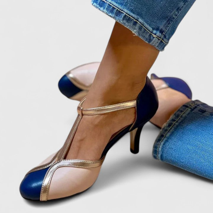 Anne™ | T-Strap Comfort Heels