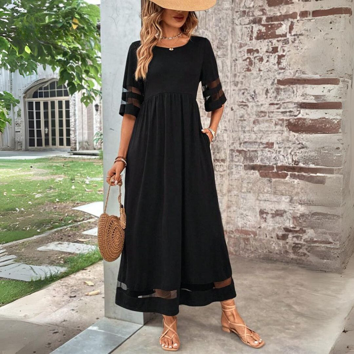 Colleen™ | Empire Waist Midi Dress