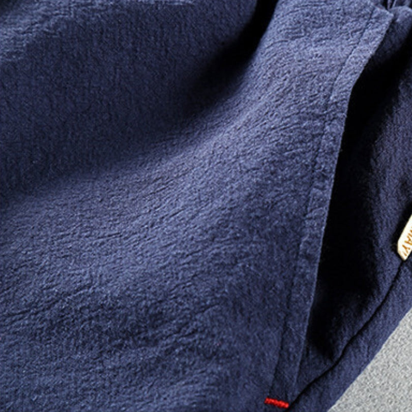 Michael Sydney men's airy pants, front view