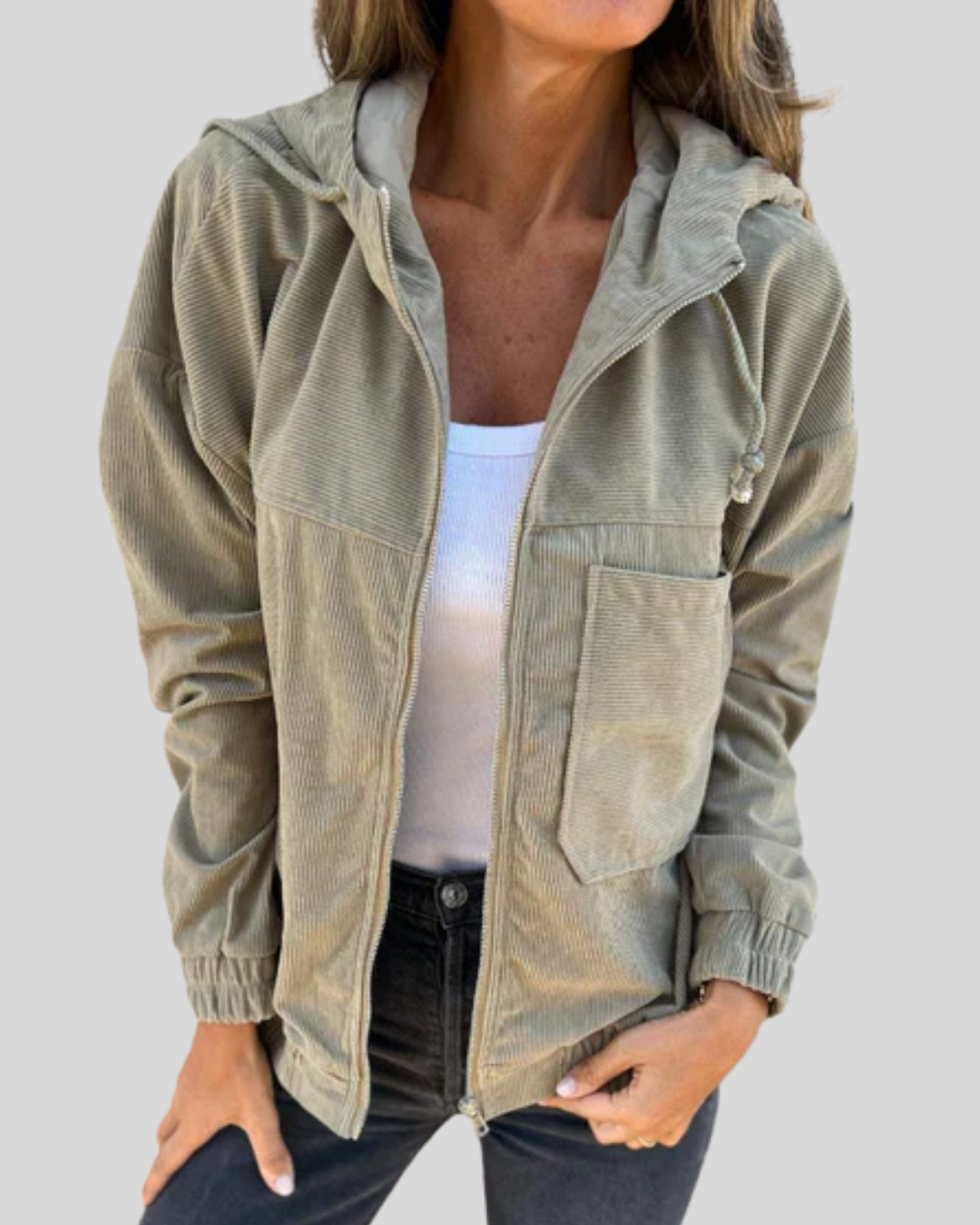 Ursula™ | Zip-Up Hooded Jacket