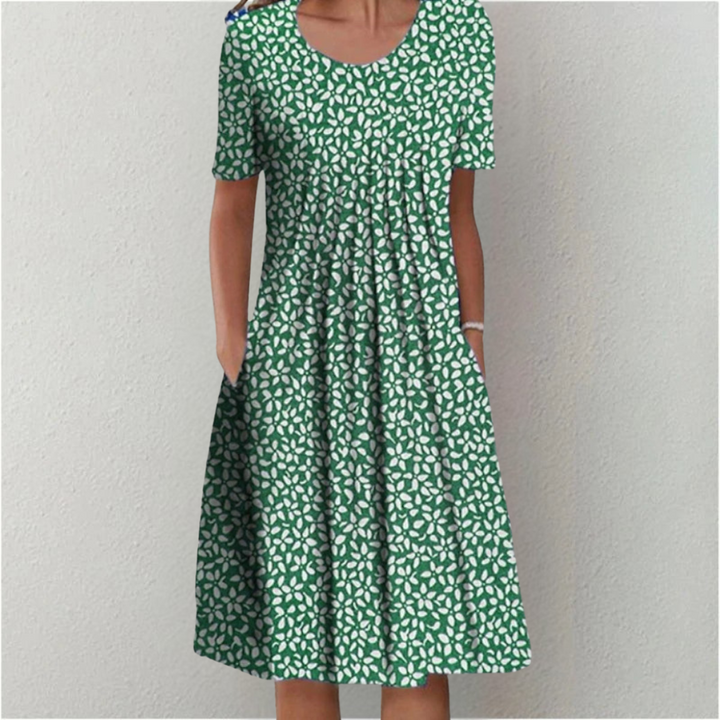 Kirra™ | Floral Midi Dress with Pockets
