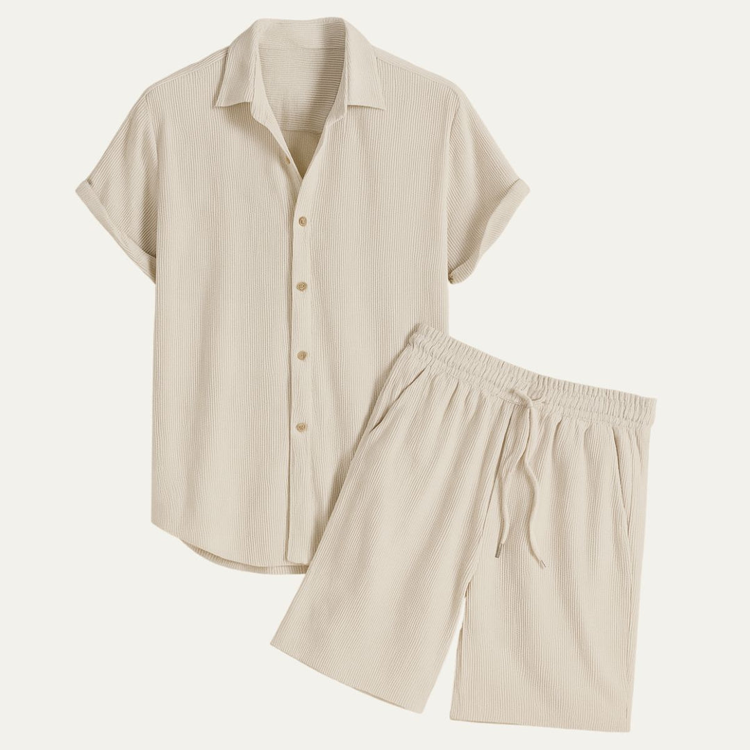Michael Sydney men's summer set, front view