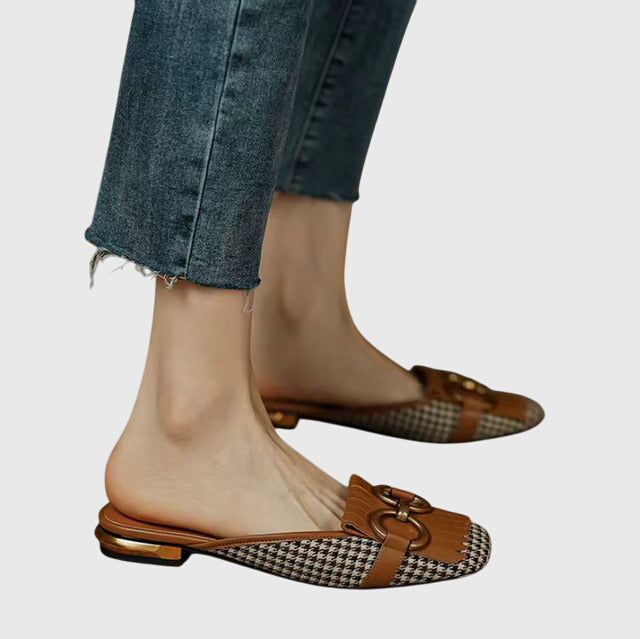 Trisha™ | Horsebit Comfort Mules