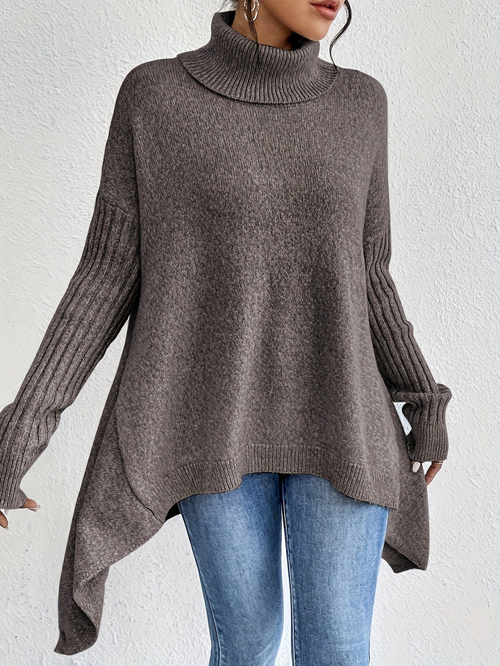 Shelley™ | Asymmetric Drape Jumper