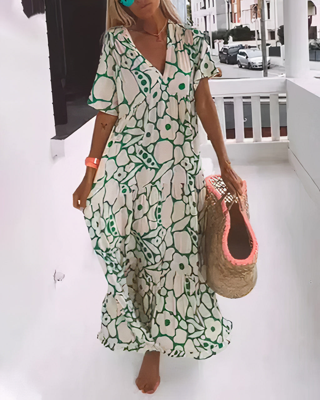 Kathy™ | Floral Midi Dress