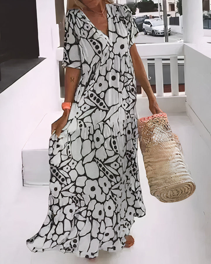 Kathy™ | Floral Midi Dress