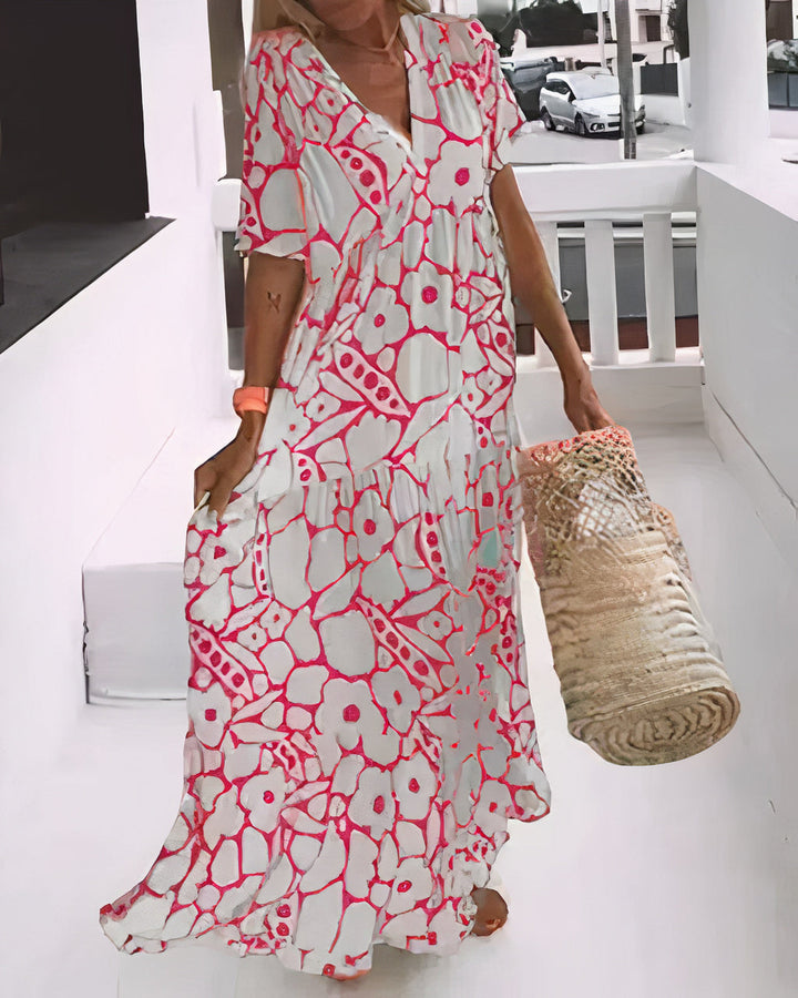 Kathy™ | Floral Midi Dress