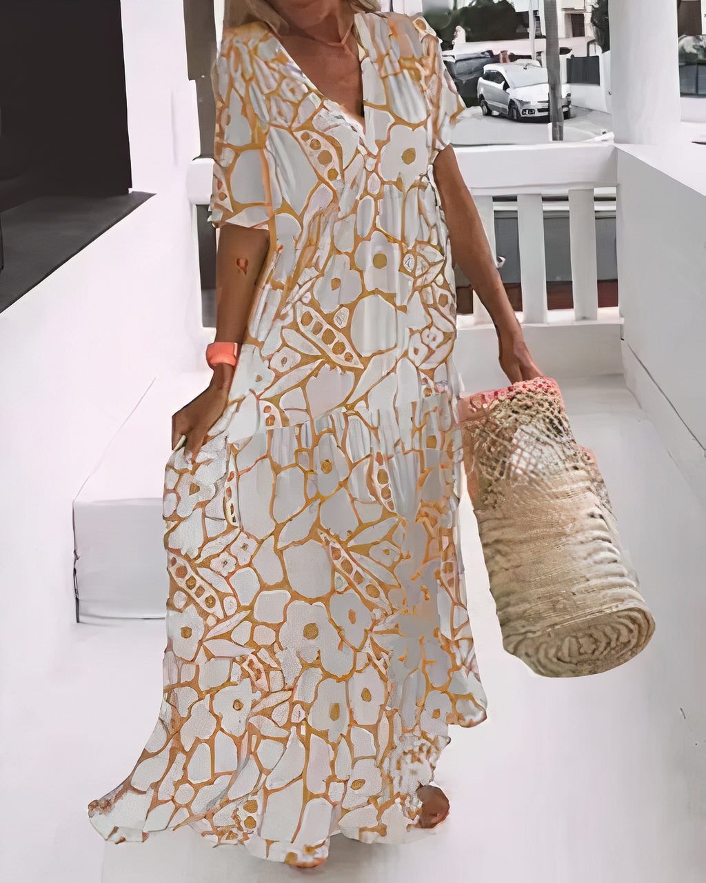 Kathy™ | Floral Midi Dress