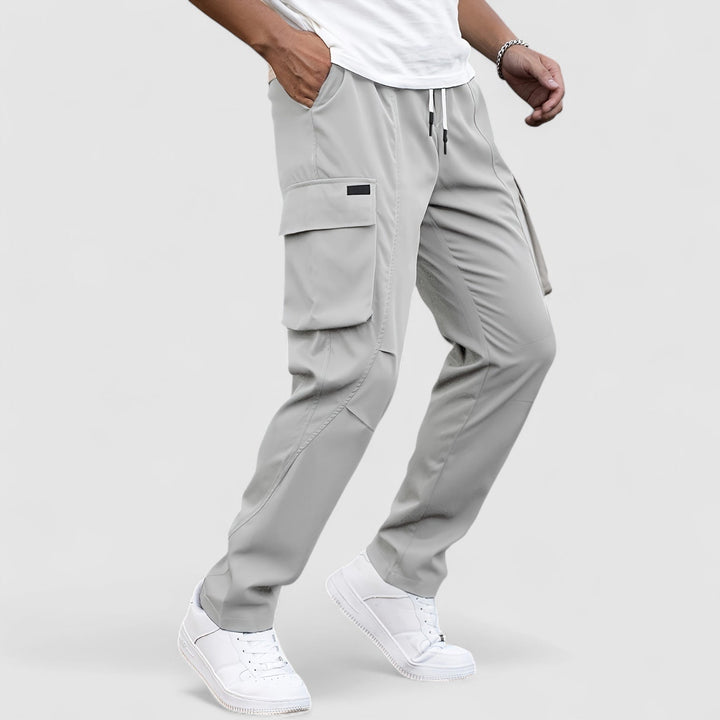 Michael Sydney men's waterproof stretch cargo pants, front view
