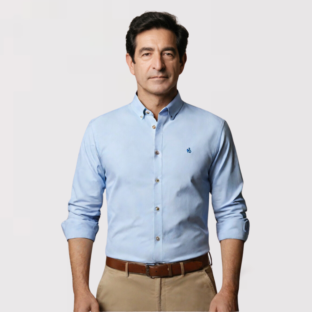 Michael Sydney men's Classic Regular Fit Shirt, front view