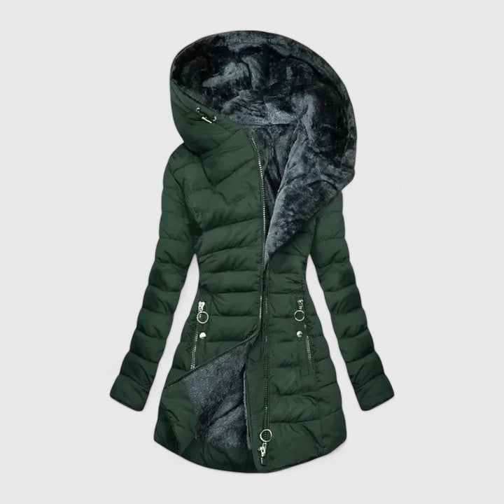Hazel™ | Soft-Lined Hooded Coat