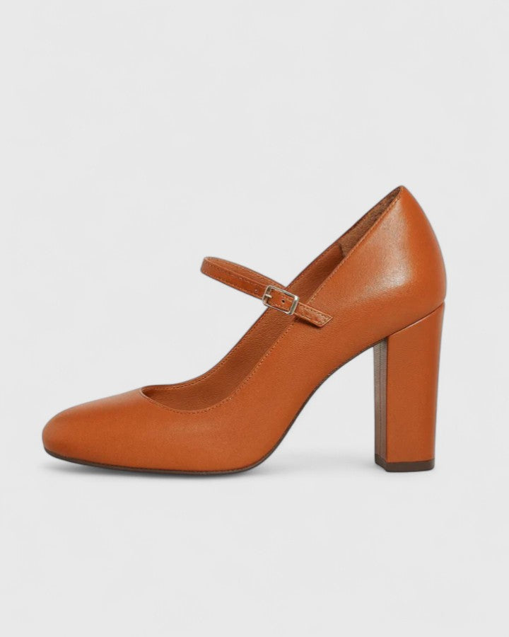 Deborah™ | Brown Block Heels