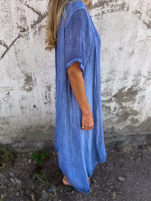 Andrea™ | Flowing V-Neck Maxi