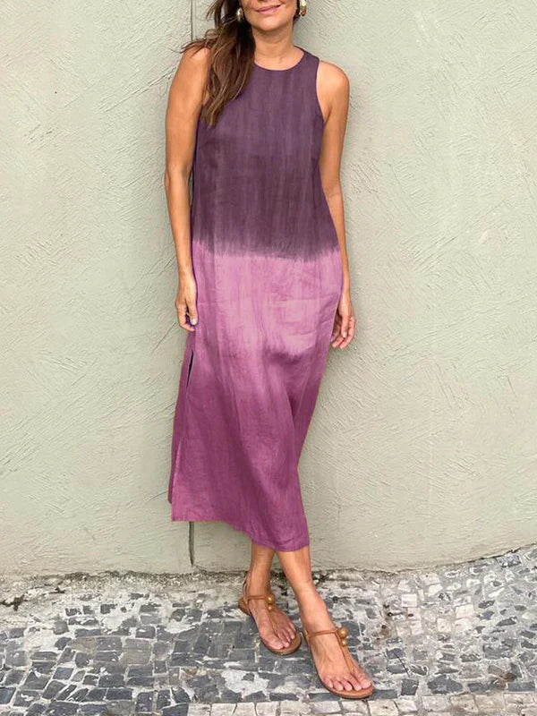 Harriet™ | Ombré Sleeveless Midi Dress