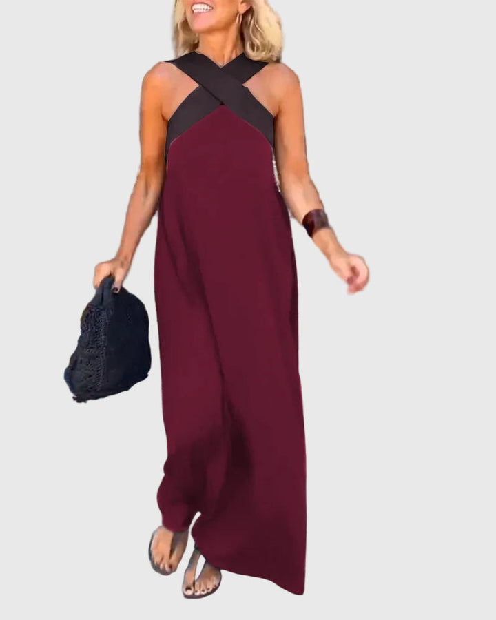 Rachel™ | Crossover Maxi Dress