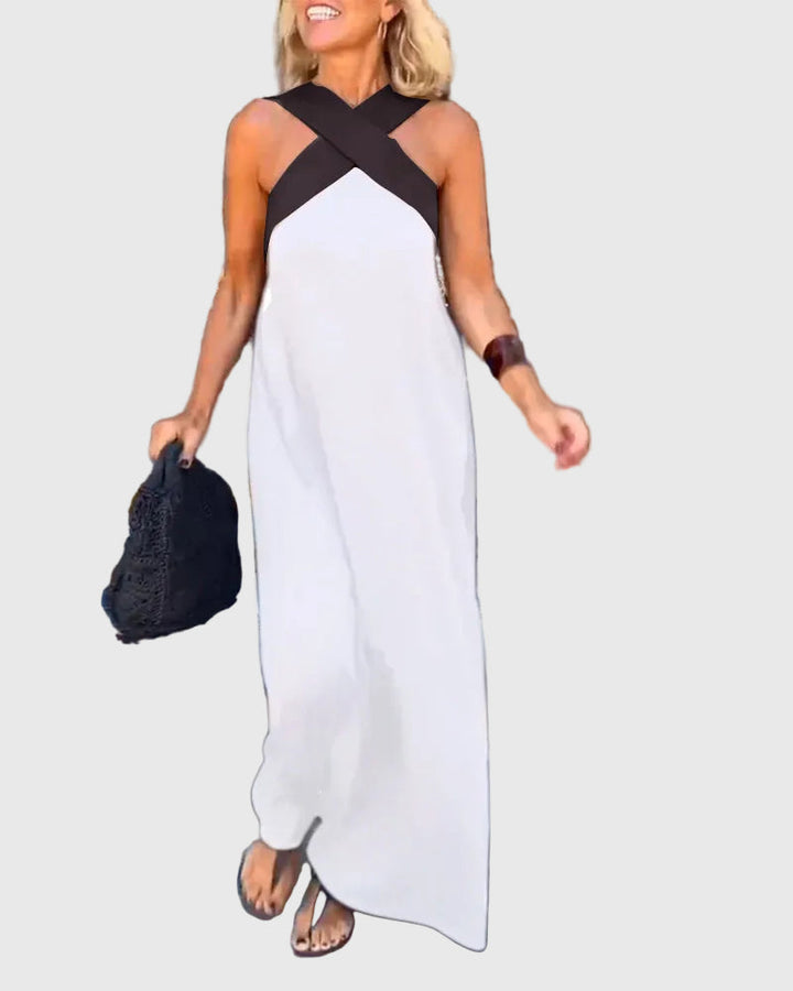 Rachel™ | Crossover Maxi Dress