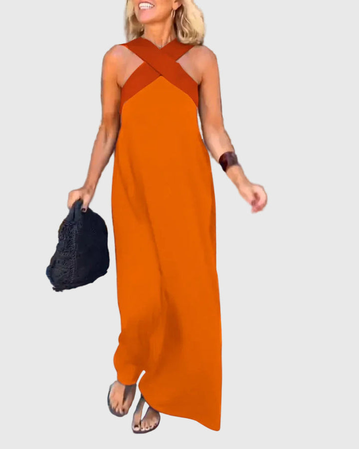 Rachel™ | Crossover Maxi Dress