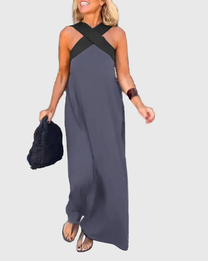 Julie™ | Halterneck Maxi Dress