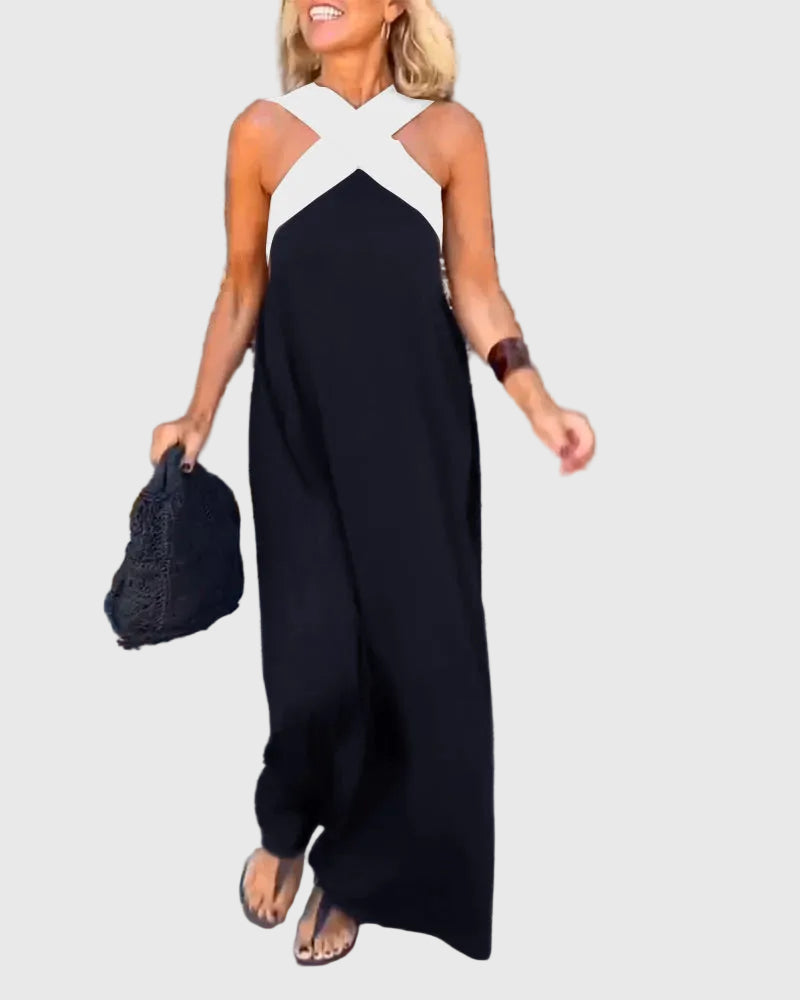 Rachel™ | Crossover Maxi Dress