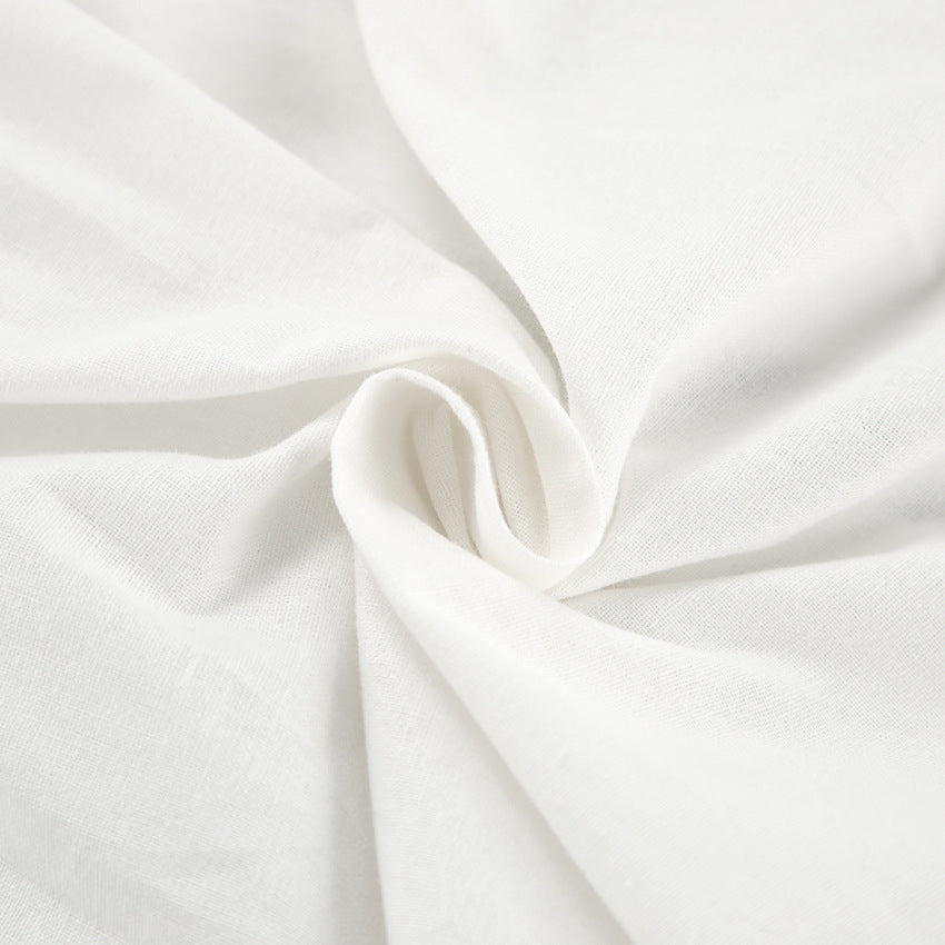 Bonnie™ | White Ruffle Shorts Set