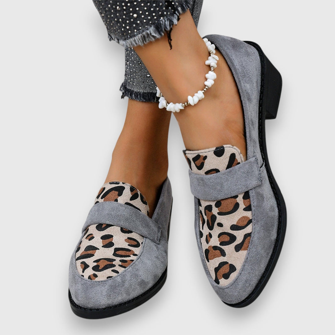Louise™ | Leopard Print Loafers